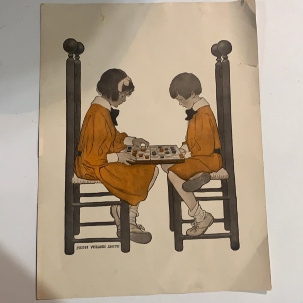 Antique Print large